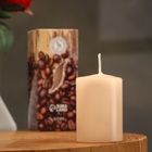 Свеча ароматическая "Утренний кофе ", 4×6 см, в коробке - фото 6336510