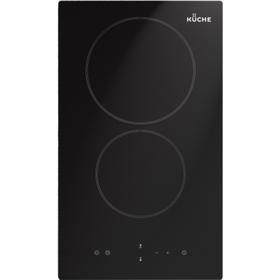 

Варочная поверхность Kuche CST 320 B, электрическая, 2 конфорки, сенсор, Hi-Light, чёрная