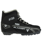 Ботинки лыжные TREK Blazzer NNN ИК, цвет чёрный, лого серый, размер 38 - Фото 1