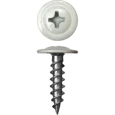 Саморезы ПШМ для листового металла «ЗУБР», RAL-9003, белый, 19×4.2 мм, 450 шт.