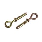 Анкерный болт ЗУБР, с кольцом, желтопассивированный, 10×50 мм, 40 шт. - Фото 1