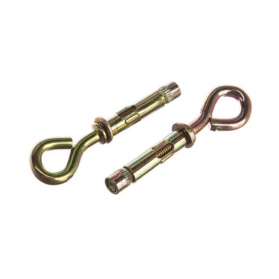 Анкерный болт ЗУБР, с кольцом, желтопассивированный, 10×50 мм, 40 шт.