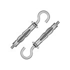 Анкер-молли ЗУБР, с крюком, оцинкованный, М4×8×32 мм, 100 шт. - Фото 1