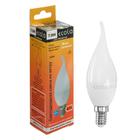 Лампа светодиодная Ecola Premium "свеча на ветру", 7 Вт, Е14, 4000 К, 220 В, 130х37 мм - Фото 1