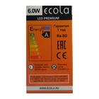 Лампа светодиодная филаментная Ecola globe Premium "шар", G45, 6 Вт, Е14, 4000 К,360°, 220 В - Фото 3