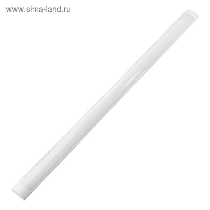 Светильник линейный светодиодный Ecola, 36 Вт, 6500 К, 220 В, IP20, 1200х75х25 мм - Фото 1