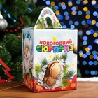 Новогодний подарок «Киндер-куб» 250 г - фото 109412886