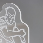 Светильник 3D RISALUX «Футболист», LED-ночник, RGB, от сети, 9.5×11×20.5 см - Фото 8