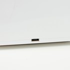 Лампа настольная 16047/1 20хLED 5Вт 4 режима  АКБ USB бело-черный 11х12х43 см - фото 120706715