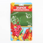 Значок с лентой на 1 Сентября «Я Первоклассник», d=4.5 см - Фото 7