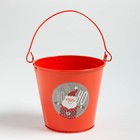 Набор новогодний подарочный кухонный «Ho-Ho-Ho» : полотенце 30×60, лопатка, кисть, губка - Фото 9