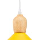 Светильник BayerLux 2034834/1 E27 40 Вт желтый 22×22×21 см - Фото 5