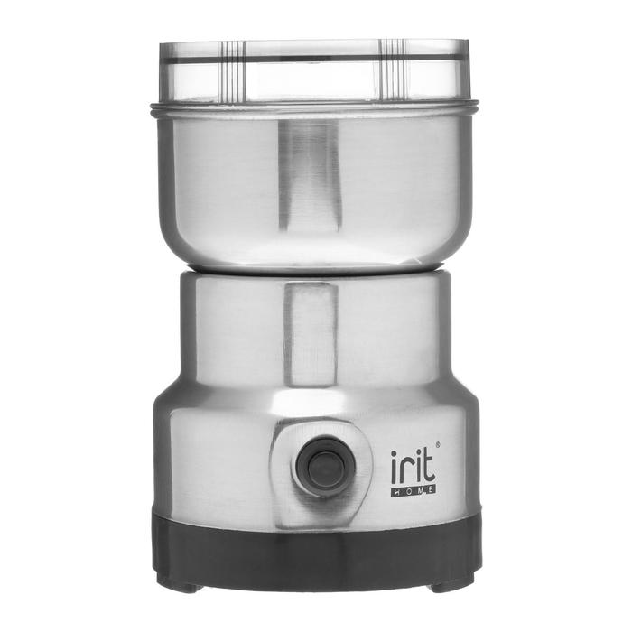 Кофемолка электрическая Irit IR-5017, 120 Вт, 85 г, серебристая - фото 51344623