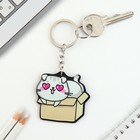 Брелок для ключей акриловый «Котик», 7×12.5 см - Фото 2