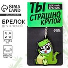 Брелок для ключей акриловый «Динозавр: Панда», 7×12.5 см - Фото 1