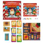 Новогодняя настольная игра «Новый год: MONEY POLYS. Фабрика Деда Мороза», 60 карт, 44 фигурки, 6 фишек, 2 кубика, 10+ - Фото 2