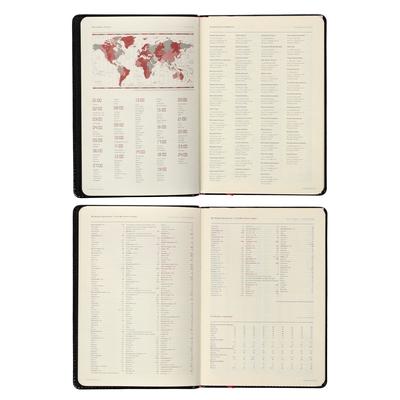 Ежедневник недатированный А5, 160 листов Prestige, твёрдая обложка, искусственная кожа, магнитный хлястик, чёрный