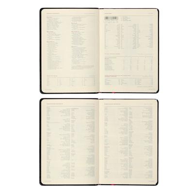 Ежедневник недатированный А5, 160 листов Prestige, твёрдая обложка, искусственная кожа, магнитный хлястик, чёрный