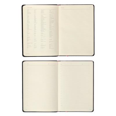 Ежедневник недатированный А5, 160 листов Prestige, твёрдая обложка, искусственная кожа, магнитный хлястик, чёрный