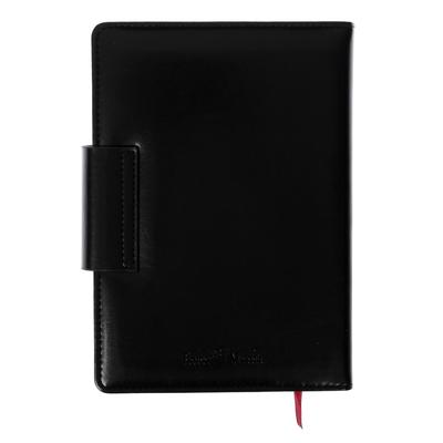 Ежедневник недатированный А5, 160 листов Prestige, твёрдая обложка, искусственная кожа, магнитный хлястик, чёрный
