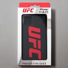 Чехол клип-кейс Red Line UFC для iPhone 11, черный - Фото 4