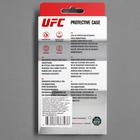 Чехол клип-кейс Red Line UFC для iPhone XS 5.8", черный - Фото 5