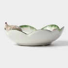 Блюдо керамическое сервировочное «Ёжик», 13.3×13×5.5 см - Фото 5