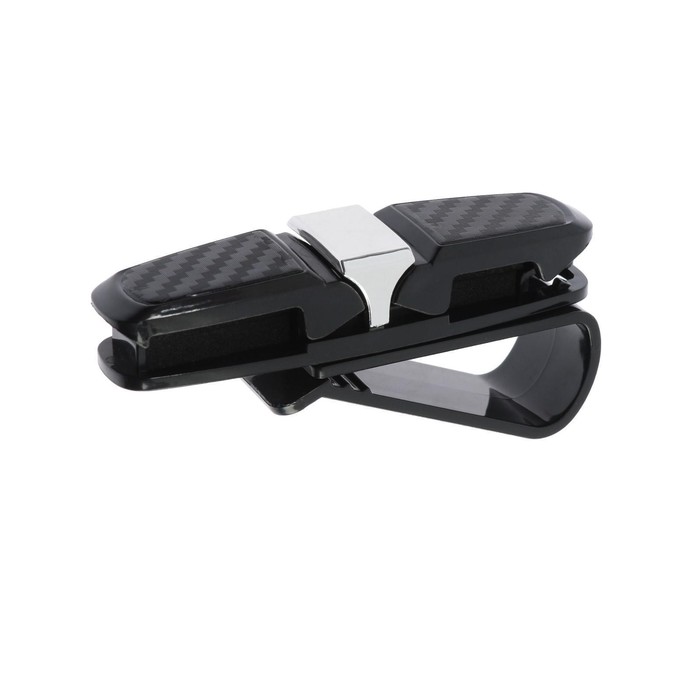 Держатель для очков TORSO, зажим, хром - Фото 1