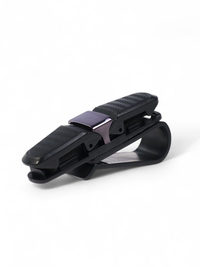 Держатель для очков TORSO, зажим, черный