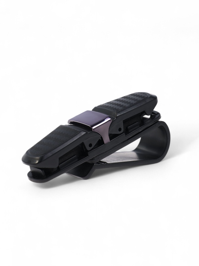 Держатель для очков TORSO, зажим, черный - Фото 1