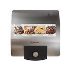 Электровафельница BRAYER BR2300, 750 Вт, бельгийские вафли, антипригарное покрытие, серебр. - Фото 3