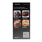 Электровафельница BRAYER BR2300, 750 Вт, бельгийские вафли, антипригарное покрытие, серебр. - Фото 10