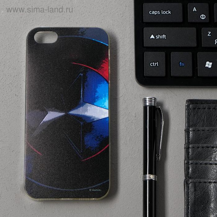 Чехол Red Line iBox Art iPhone 5/5S/5SE, силиконовый, Marvel №13 - Фото 1