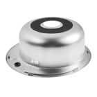 Мойка кухонная MIXLINE 532306, врезная, толщина 0.8 мм, 49×49×18 см, вып. 3 1/2", с сифоном - Фото 3