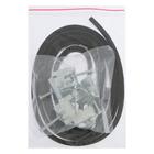 Мойка кухонная MIXLINE 528190, врезная, 0.6 мм, 57×45×16 см, левая, вып. 3 1/2", с сифоном - Фото 5