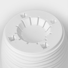 Горшок для цветов с поддоном «Дюна», 5.5 л, пластиковый, белый - Фото 6