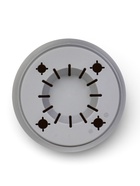 Горшок для цветов с поддоном «Дюна», 5.5 л, пластиковый, серый - Фото 6