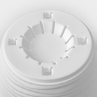 Горшок для цветов с поддоном «Дюна», 3 л, пластиковый, белый - Фото 5