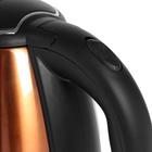 Чайник электрический "Матрёна" MA-002, металл, 1.8 л, 1500 Вт, цвет "медь" - Фото 3