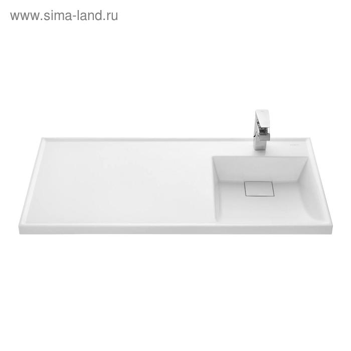 Раковина AQUATON Лондри 1050 белая правая 1A72223KLH010