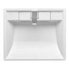 Раковина Aquaton «Рейн 60», с кронштейном, белая - Фото 4