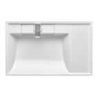 Раковина Aquaton «Рейн 80», с кронштейном, белая - Фото 3