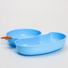 Набор посуды 4 предмета, миска, вилка, ложка, поильник твердый носик 200 мл., цвет МИКС - Фото 4