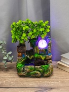 Фонтан "Домик у пруда" 16х17х27 см (с подсветкой) - фото 809215697 Фонтан "Домик у пруда" 16х17х27 см (с подсветкой) - фото 809215697