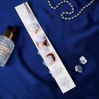 Аксессуар для волос «Пышные цветы», бусинки, 23 см, белый - Фото 2