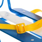 Кукольные санки с толкателем, цвет голубой - Фото 3