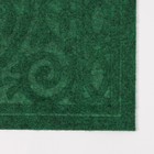 Коврик влаговпитывающий придверный Доляна «Большой цветок», 38×58 см, без окантовки, цвет МИКС - Фото 2