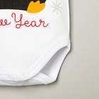 Боди детское «Крошка Я. Первый НГ», рост 80-86 см, белое - Фото 5