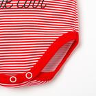 Боди детское «Крошка Я» Be cool, рост 62-68 см, красное - Фото 5