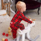 Комбинезон Крошка Я "Santa baby", рост 80-86 см, красный - Фото 2